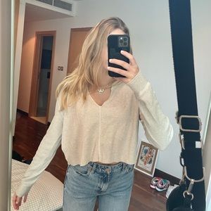 BP beige long sleeve